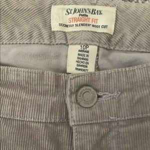 St. John’s Bay petite Straight Fit Jeans strictly slender Boot Cut